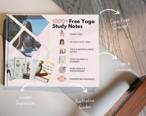 1000+ Free Notes: Complete Yoga Blueprint 2025