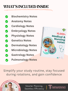1000+ Medical Nursing Notes