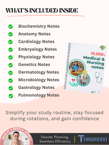 1000+ Medical Nursing Notes